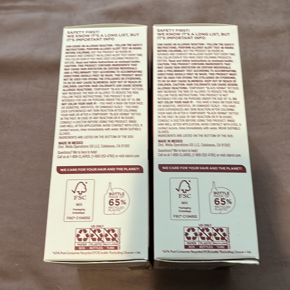 NWT Clairol Texture and Tones Hair Dye 4RV Berry Burgundy - Picture 4 of 7